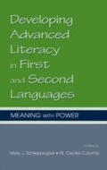 Cover: Developing Advanced Literacy in First and Second Languages - Routledge