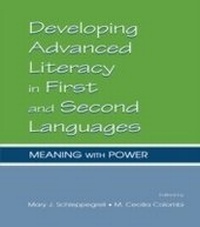 Enlarge image Cover: Developing Advanced Literacy in First and Second Languages - Routledge