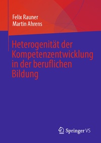 Abbildung von: Heterogenität der Kompetenzentwicklung in der beruflichen Bildung - Springer VS