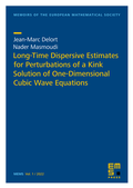 Cover: Long-Time Dispersive Estimates for Perturbations of a Kink Solution of One-Dimensional Cubic Wave Equations - EMS Press