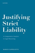 Cover: Justifying Strict Liability - OUP eBook