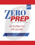 Cover: Zero Prep Activities for All Levels - Pro Lingua Learning