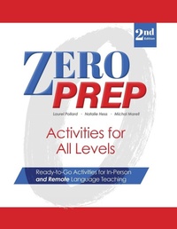 Enlarge image Cover: Zero Prep Activities for All Levels - Pro Lingua Learning