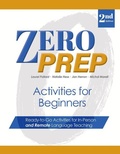 Cover: Zero Prep Activities for Beginners - Pro Lingua Learning