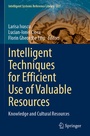 Cover: Intelligent Techniques for Efficient Use of Valuable Resources - Springer