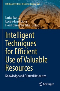 Enlarge image Cover: Intelligent Techniques for Efficient Use of Valuable Resources - Springer