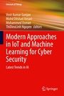 Cover: Modern Approaches in IoT and Machine Learning for Cyber Security - Springer