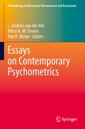 Cover: Essays on Contemporary Psychometrics - Springer
