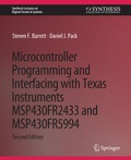Cover: Microcontroller Programming and Interfacing with Texas Instruments MSP430FR2433 and MSP430FR5994 - Springer