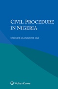 Abbildung von: Civil Procedure in Nigeria - Kluwer Law International