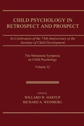 Cover: Child Psychology in Retrospect and Prospect - Psychology Press Ltd