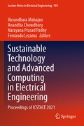 Cover: Sustainable Technology and Advanced Computing in Electrical Engineering - Springer