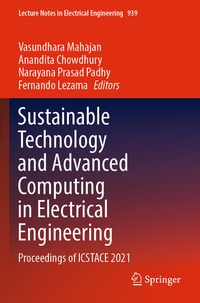 Enlarge image Cover: Sustainable Technology and Advanced Computing in Electrical Engineering - Springer