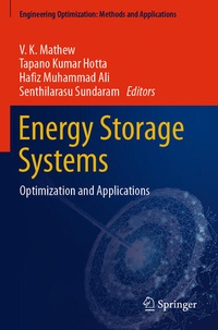 Enlarge image Cover: Energy Storage Systems - Springer