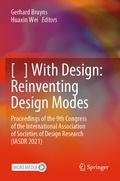 Cover: [ ] With Design: Reinventing Design Modes - Springer