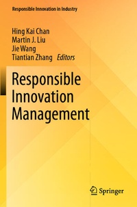 Enlarge image Cover: Responsible Innovation Management - Springer
