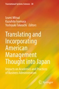Cover: Translating and Incorporating American Management Thought into Japan - Springer