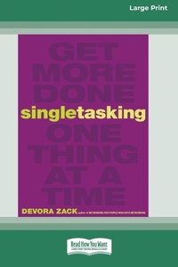 Abbildung von: Singletasking - READHOWYOUWANT