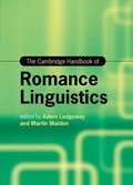 Cover: The Cambridge Handbook of Romance Linguistics - Cambridge University Press
