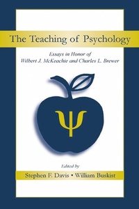 Enlarge image Cover: The Teaching of Psychology - Psychology Press Ltd