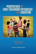 Cover: Perspectives on Early Childhood Psychology and Education Vol 4.1 - Pace University Press