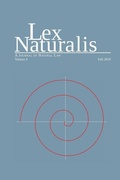 Cover: Lex Naturalis Volume 4 - Pace University Press
