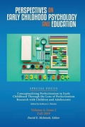 Cover: Perspectives on Early Childhood Psychology and Education Vol 4.2 - Pace University Press