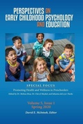 Cover: Perspectives on Early Childhood Psychology and Education Vol 5.1 - Pace University Press