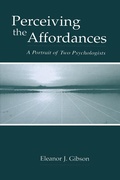 Cover: Perceiving the Affordances - Psychology Press Ltd