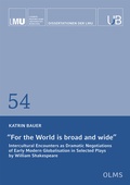 Cover: "For the World is broad and wide" - Georg Olms Verlag