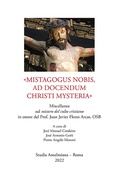 Cover: &laquo;Mistagogus nobis, ad docendum Christi mysteria&raquo; - EOS Verlag