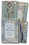 Cover: Alfons Maria Mucha Oracle Cards - Llewellyn Publications