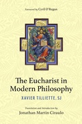 Cover: The Eucharist in Modern Philosophy - The Catholic University of America Press