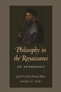 Cover: Philosophy in the Renaissance - The Catholic University of America Press