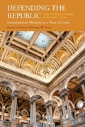 Cover: Defending the Republic - The Catholic University of America Press