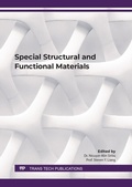 Cover: Special Structural and Functional Materials - Trans Tech Publications Ltd