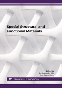 Enlarge image Cover: Special Structural and Functional Materials - Trans Tech Publications Ltd