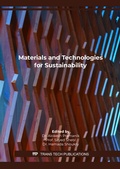 Cover: Materials and Technologies for Sustainability - Trans Tech Publications Ltd