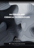 Cover: Materials and Chemical Technologies - Trans Tech Publications Ltd