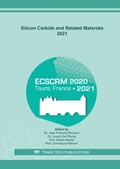 Cover: Silicon Carbide and Related Materials 2021 - Trans Tech Publications Ltd