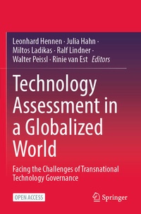 Enlarge image Cover: Technology Assessment in a Globalized World - Springer