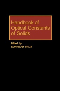 Abbildung von: Handbook of Optical Constants of Solids - Academic Press