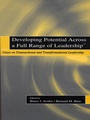 Cover: Developing Potential Across a Full Range of Leadership TM - Psychology Press Ltd