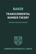 Cover: Transcendental Number Theory - Cambridge University Press