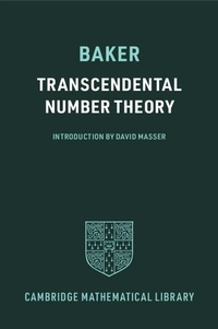 Abbildung von: Transcendental Number Theory - Cambridge University Press