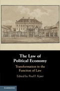 Cover: The Law of Political Economy - Cambridge University Press