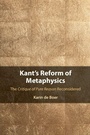 Cover: Kant's Reform of Metaphysics - Cambridge University Press