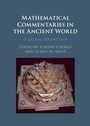 Cover: Mathematical Commentaries in the Ancient World - Cambridge University Press