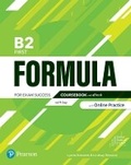 Cover: Formula B2 First Coursebook with key & eBook with Online Practice Access Code - Pearson Education Limited