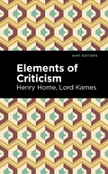 Cover: Elements of Criticism - Mint Editions
